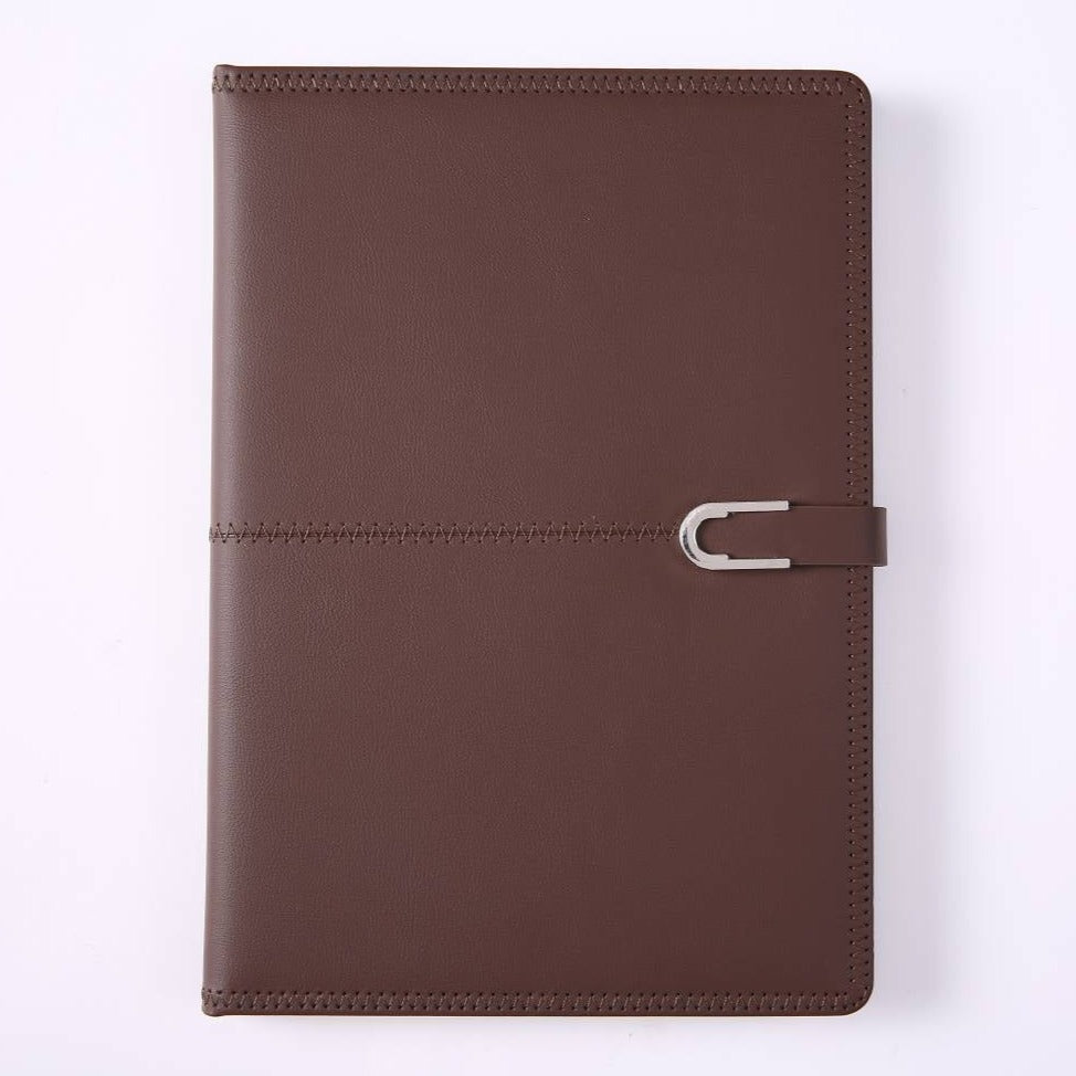 Business Magnetic Leather Notebook