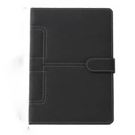 Chinoiserie business Leather Notebook