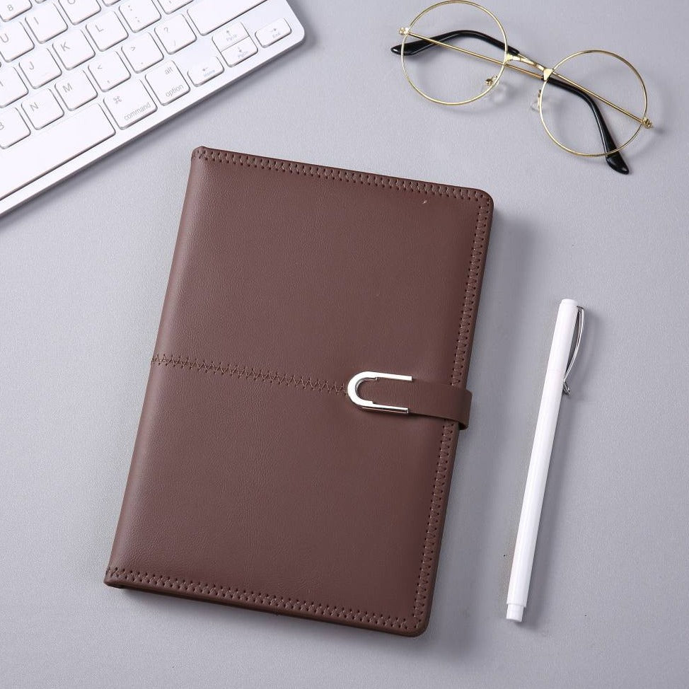 Business Magnetic Leather Notebook