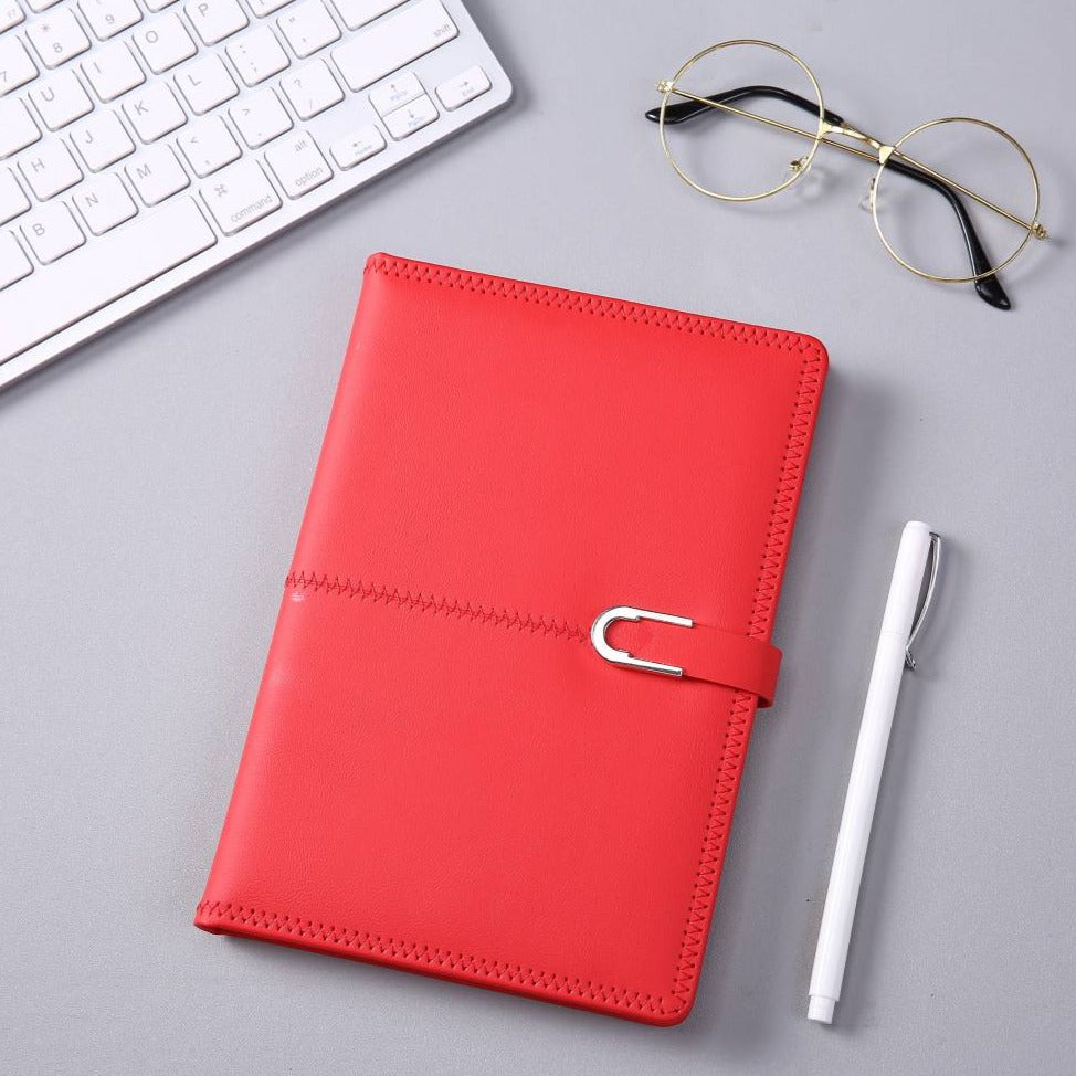 Business Magnetic Leather Notebook