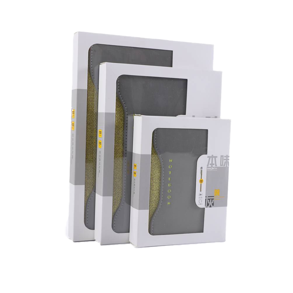 Simple Business Office Leather Notebook