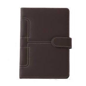 Chinoiserie business Leather Notebook