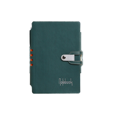 Button Leather NoteBook