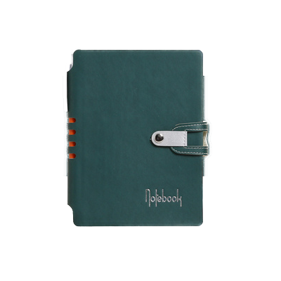 Button Leather NoteBook