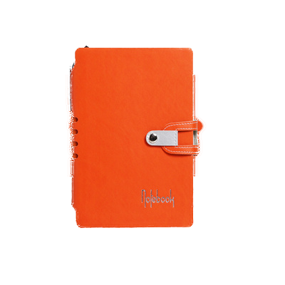 Button Leather NoteBook