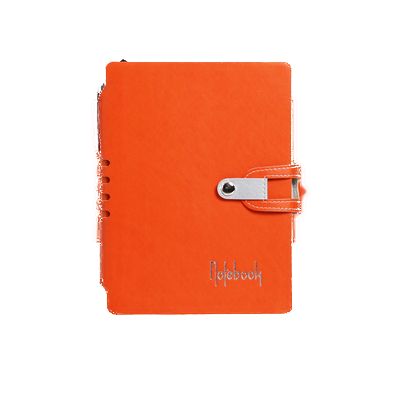 Button Leather NoteBook