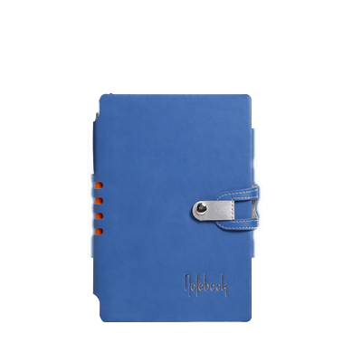 Button Leather NoteBook