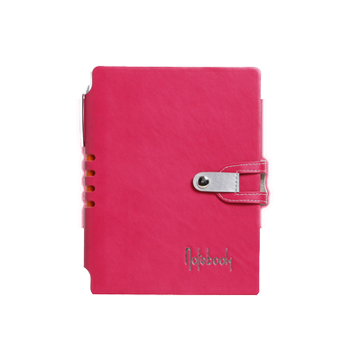 Button Leather NoteBook
