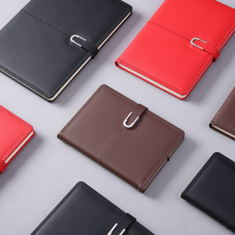 Business Magnetic Leather Notebook