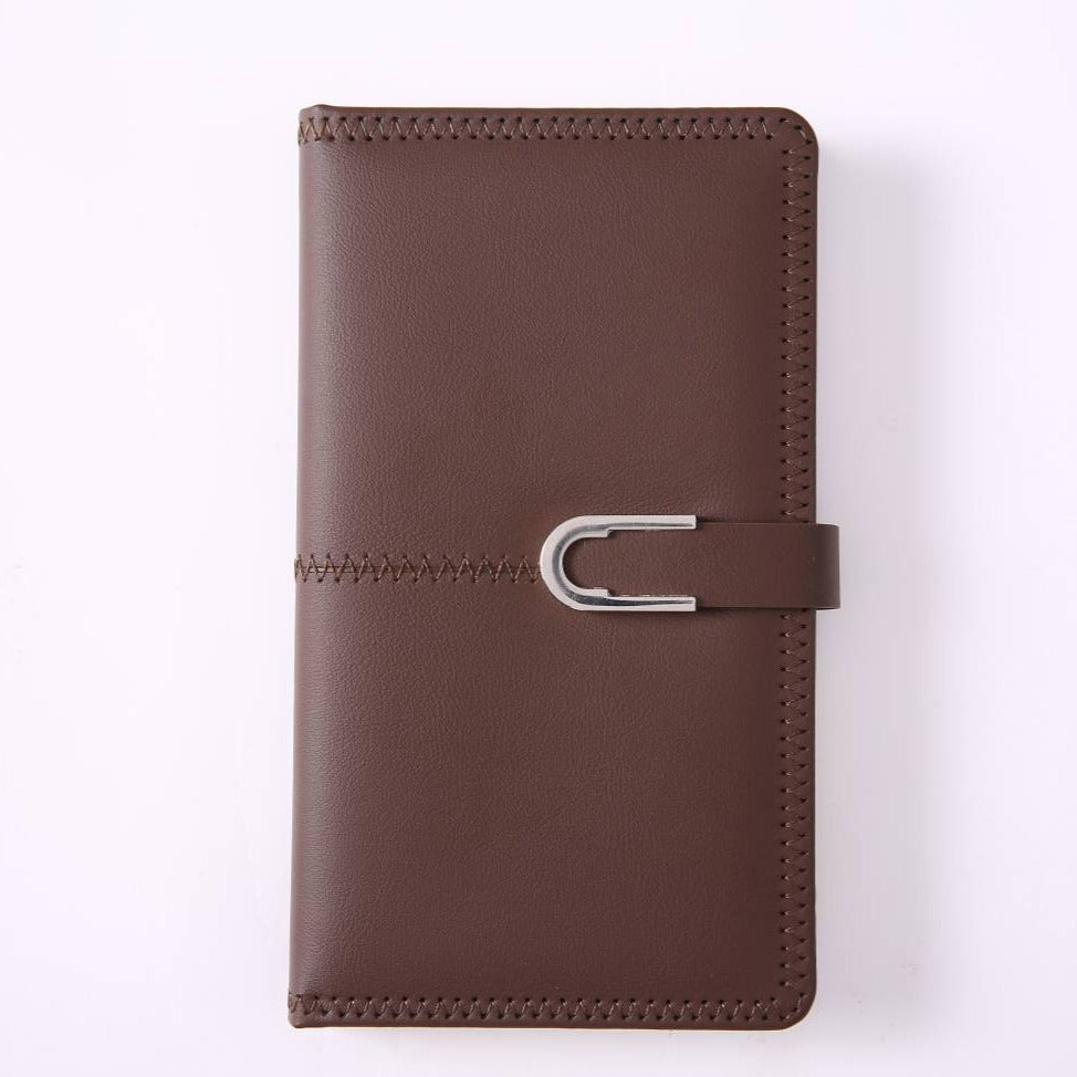 Business Magnetic Leather Notebook