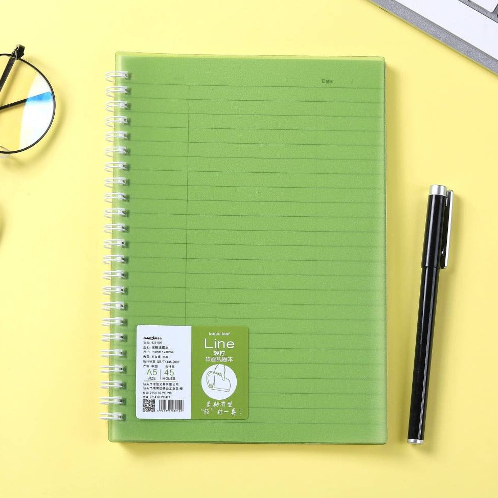 Simple College Student Coil Book