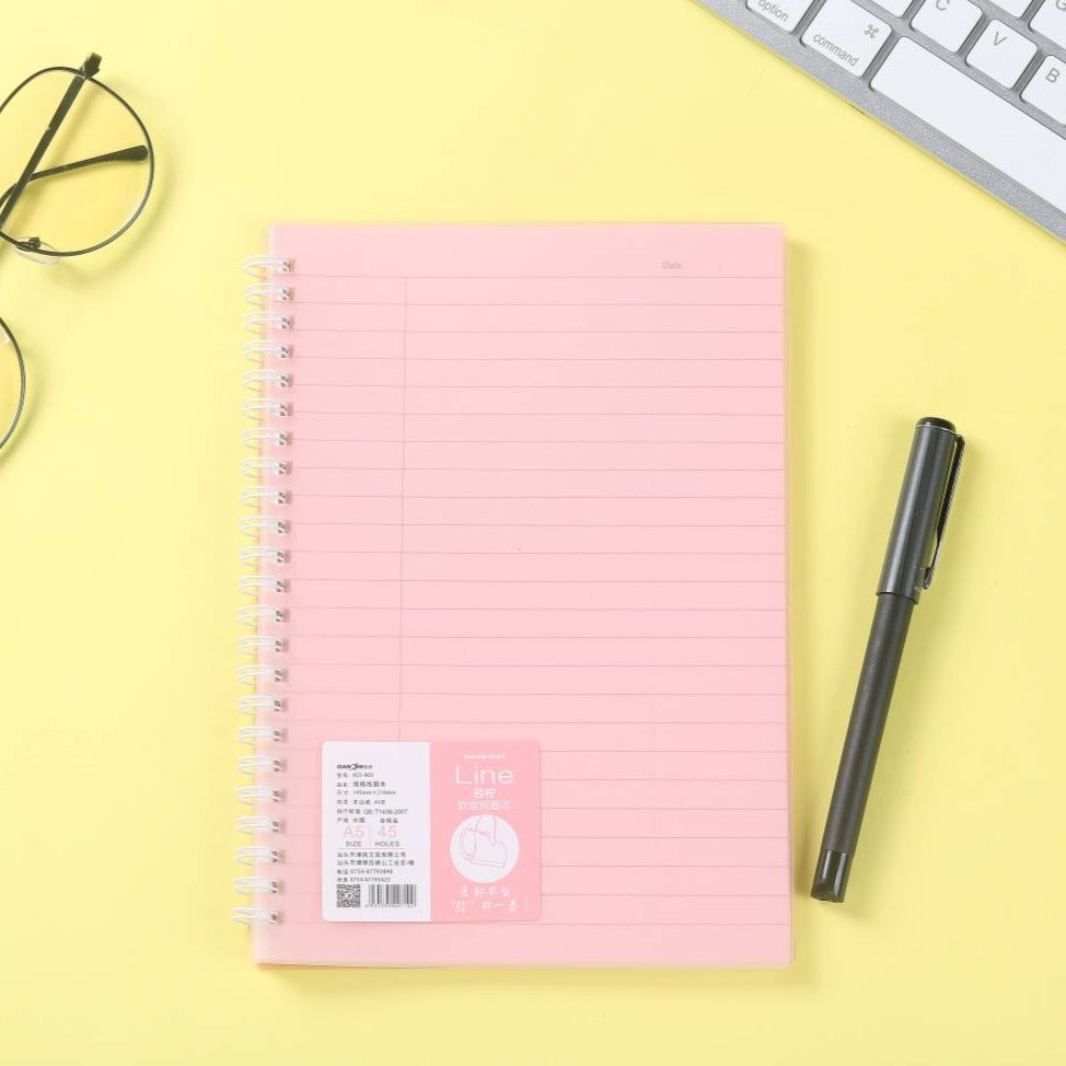 Simple College Student Coil Book