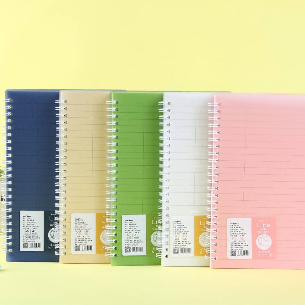 Simple College Student Coil Book