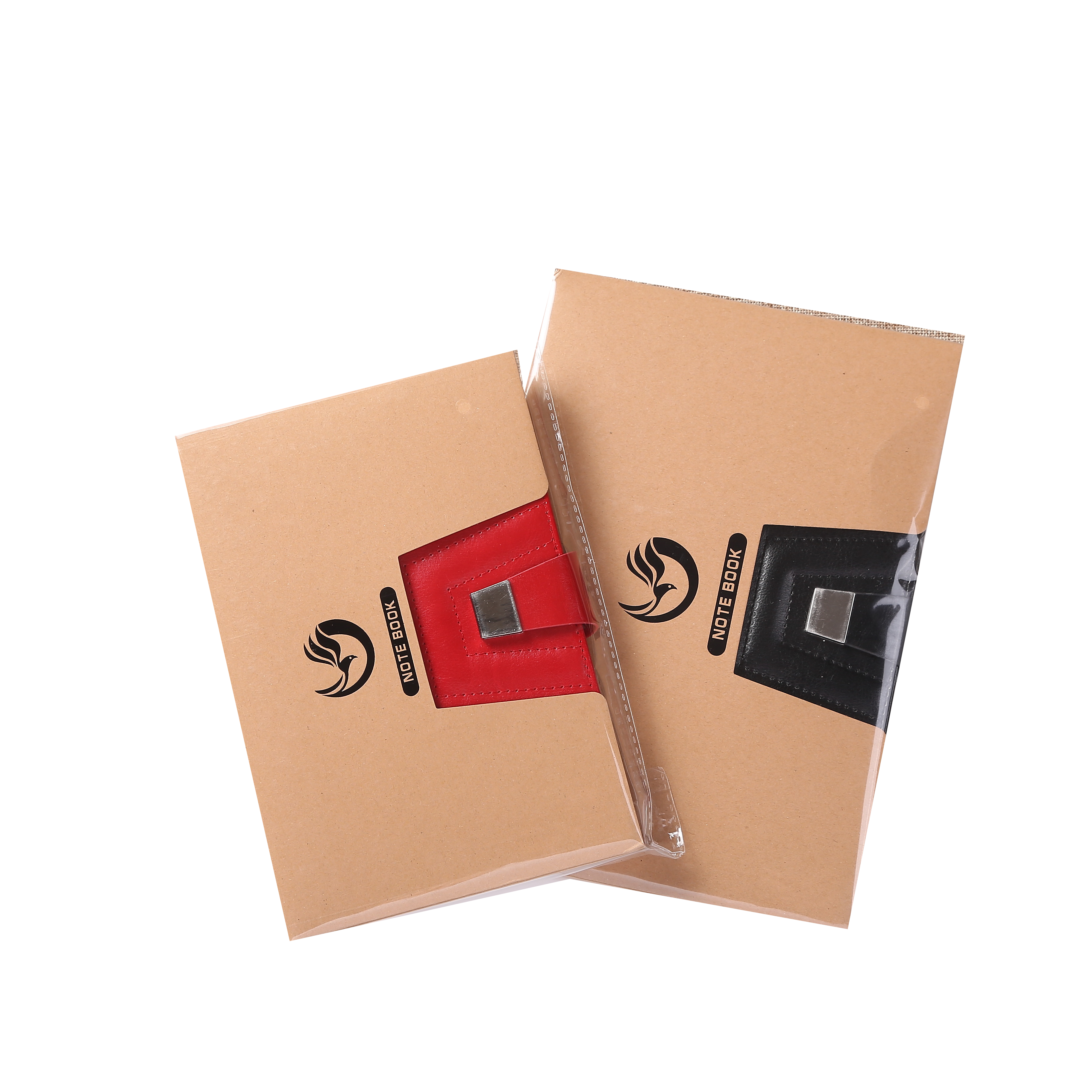 Business Magnetic Buckle Leather Notebook