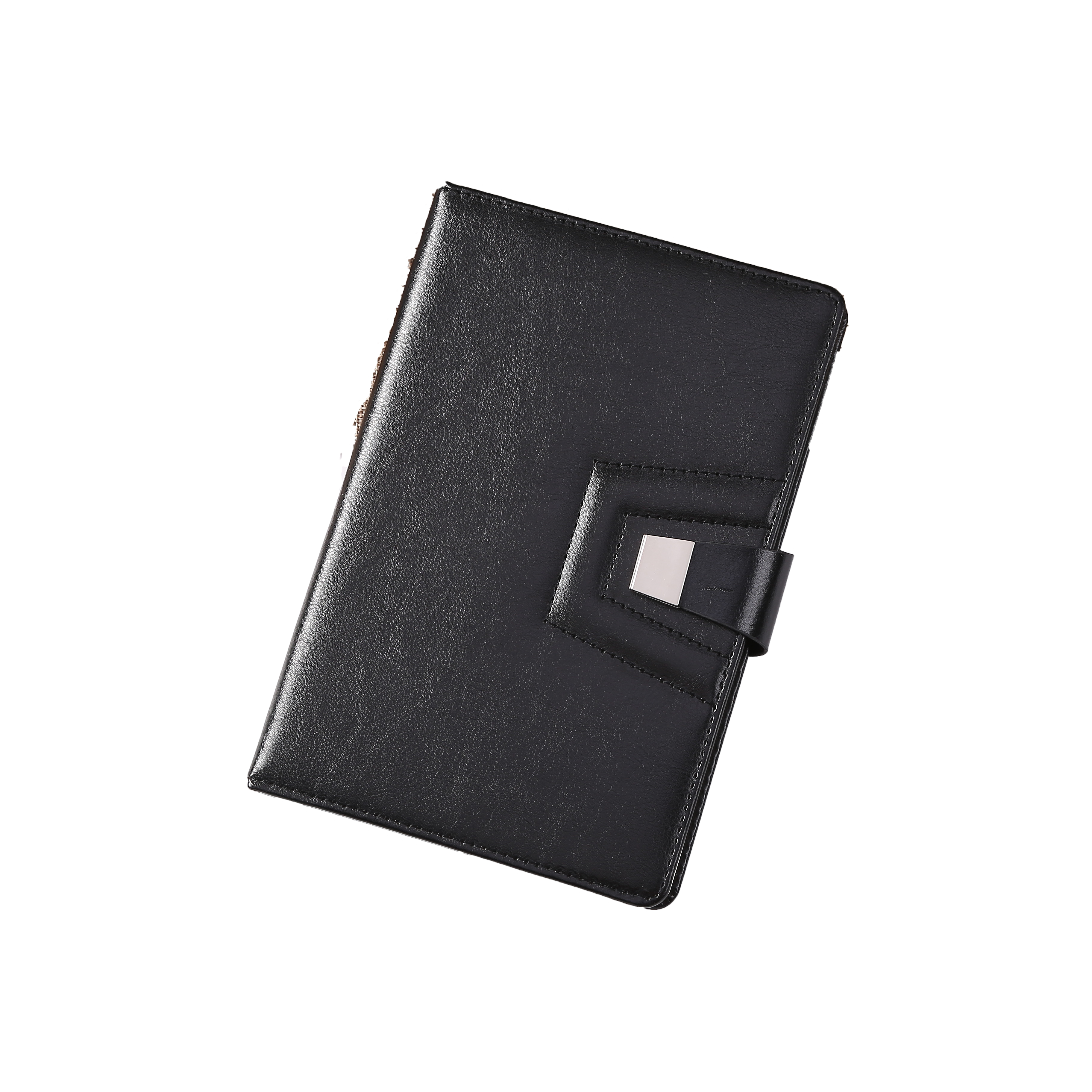 Business Magnetic Buckle Leather Notebook