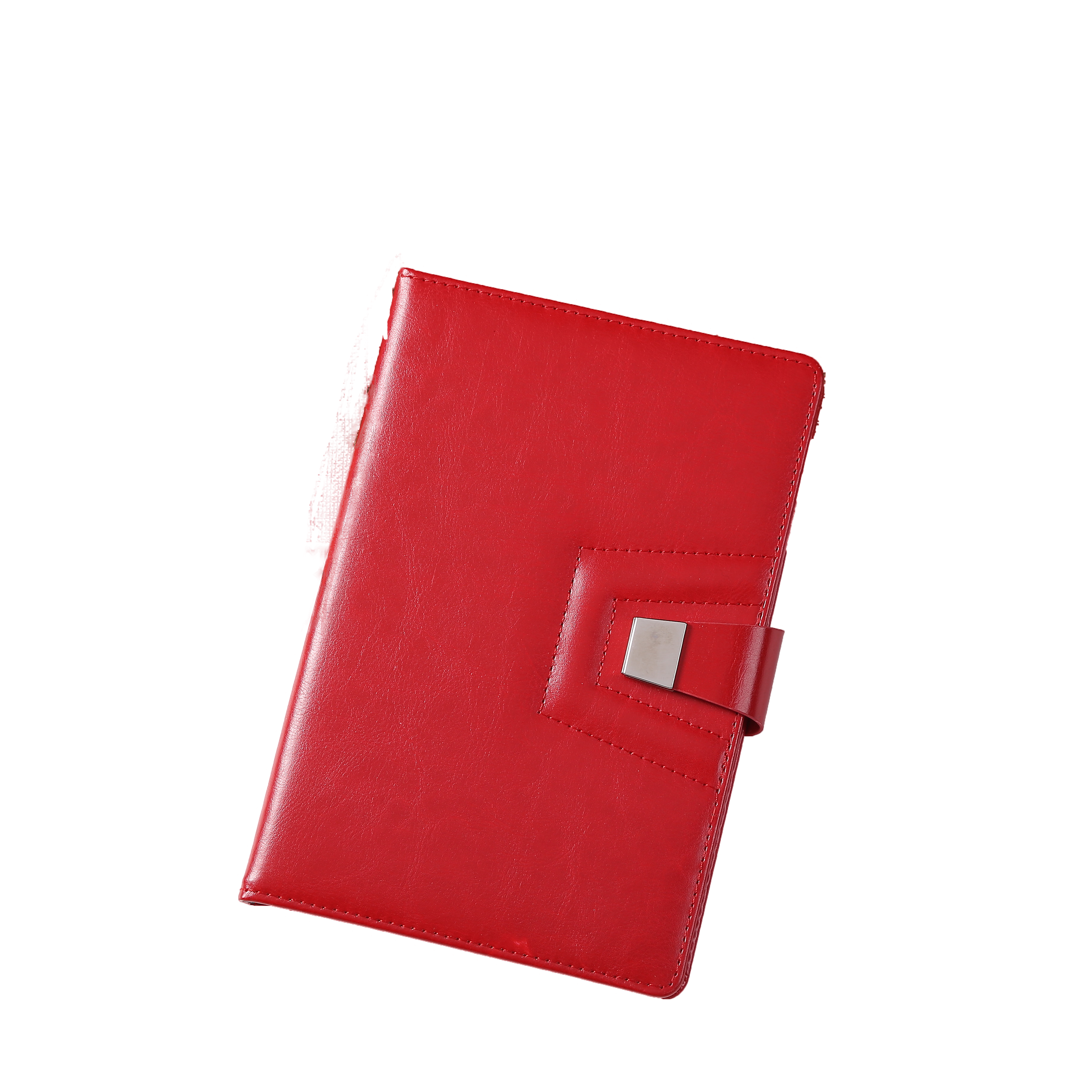 Business Magnetic Buckle Leather Notebook