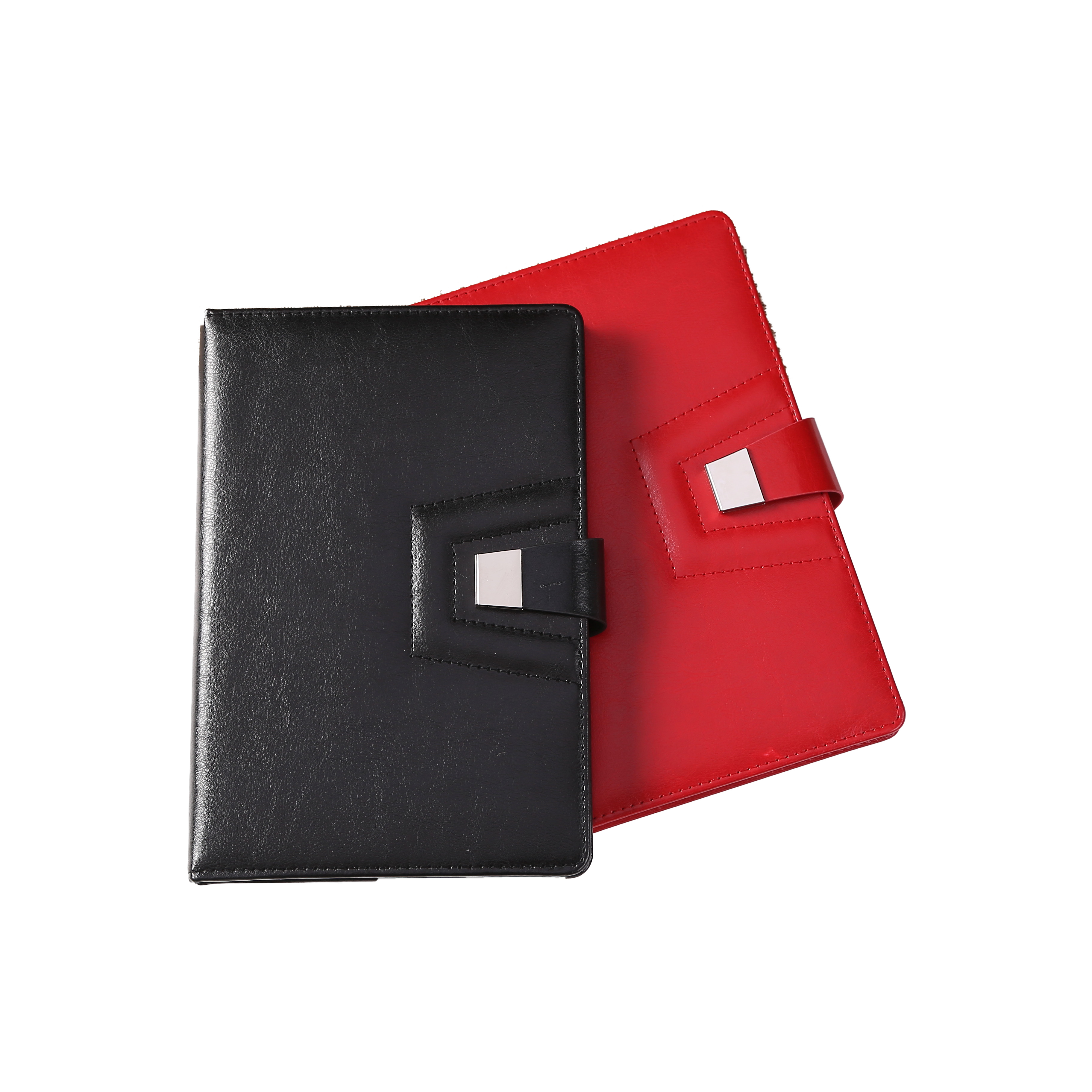 Business Magnetic Buckle Leather Notebook