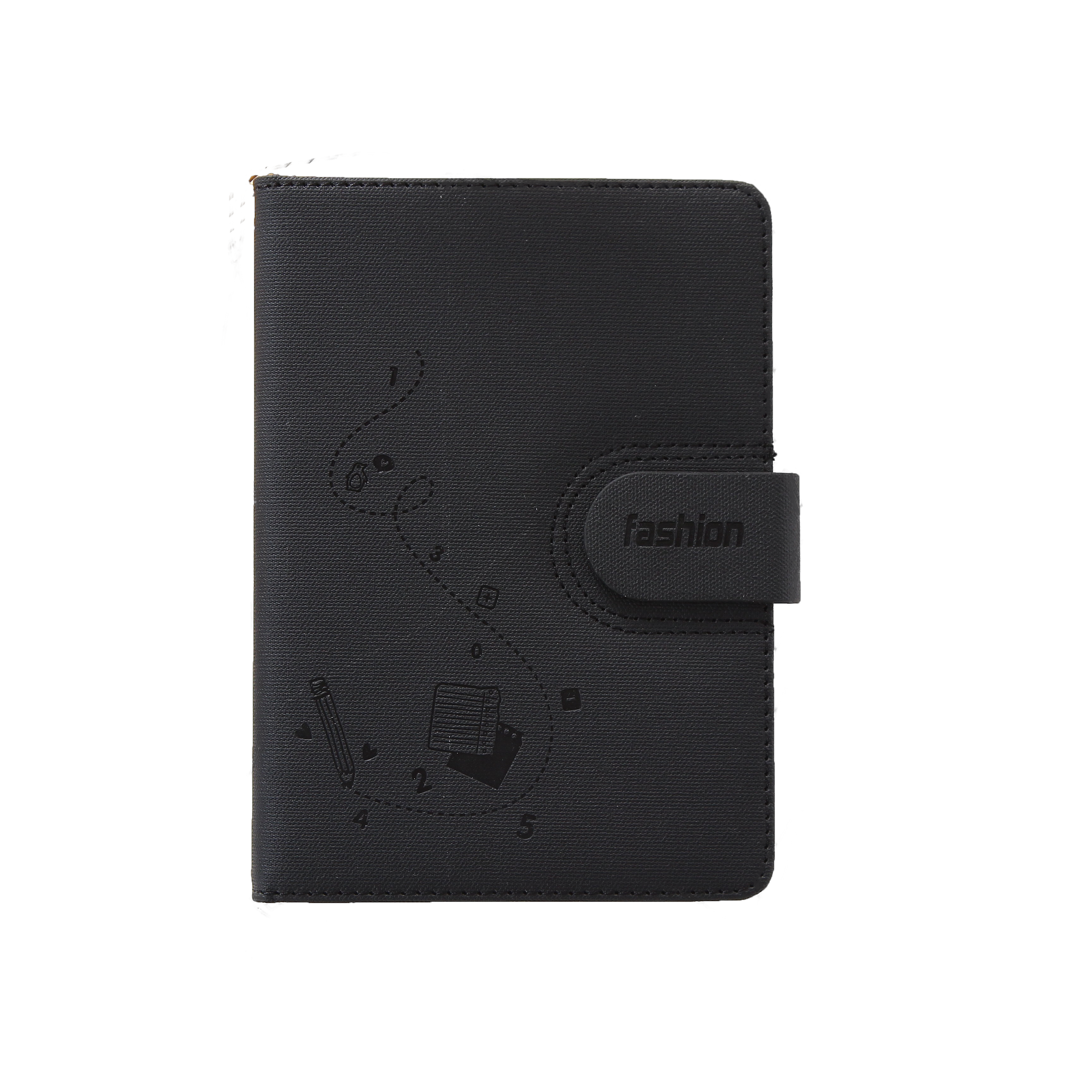 Printed Magnetic Leather Notebook