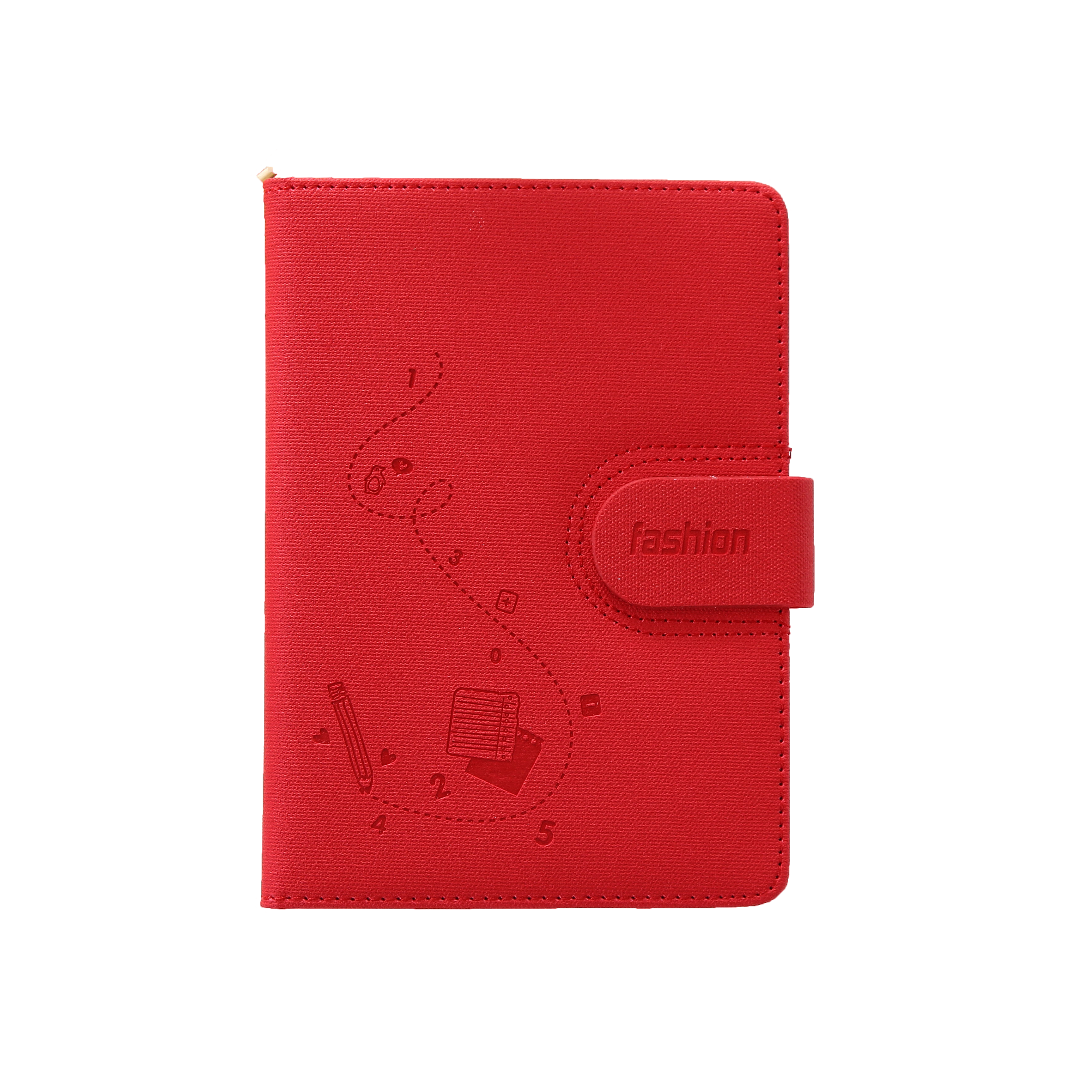 Printed Magnetic Leather Notebook
