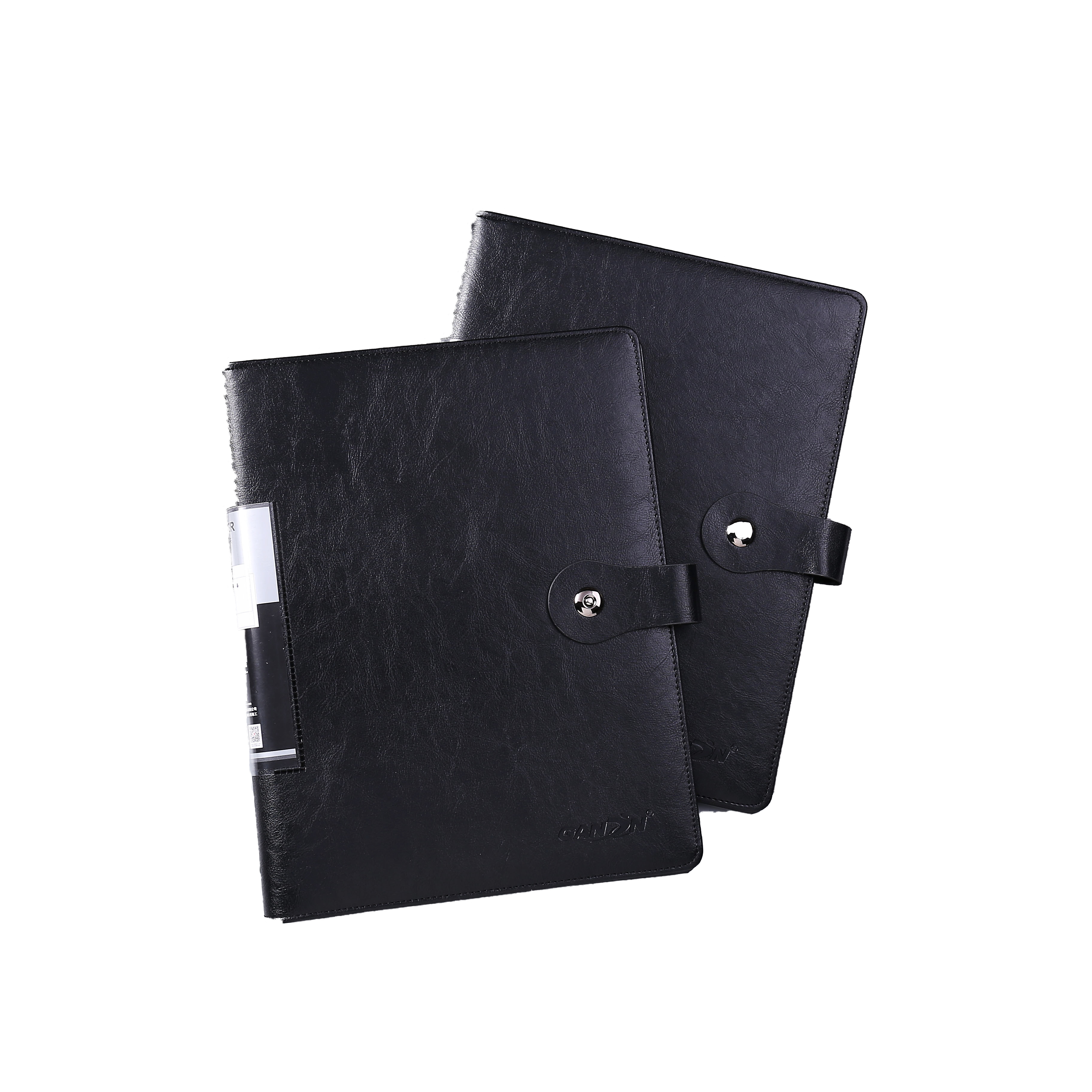 Business Leather Four-Hole Loose Leaf Book