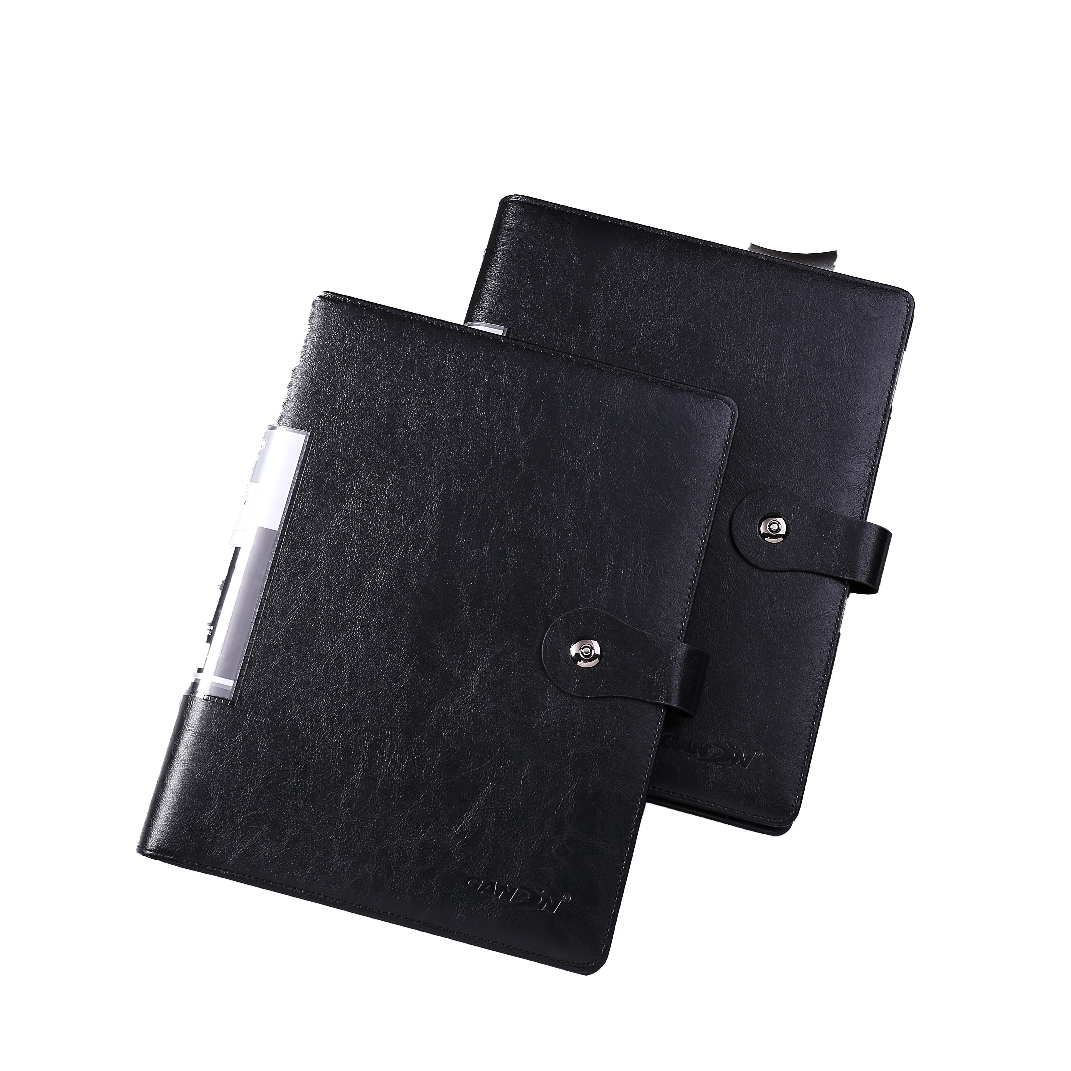 Business Leather Four-Hole Loose Leaf Book