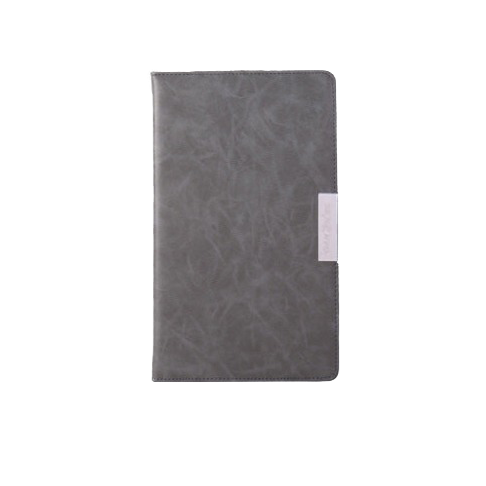 Simple Solid Color Leather Notebook
