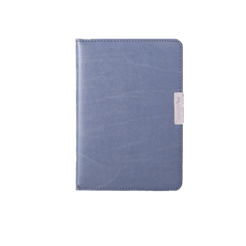 Simple Solid Color Leather Notebook
