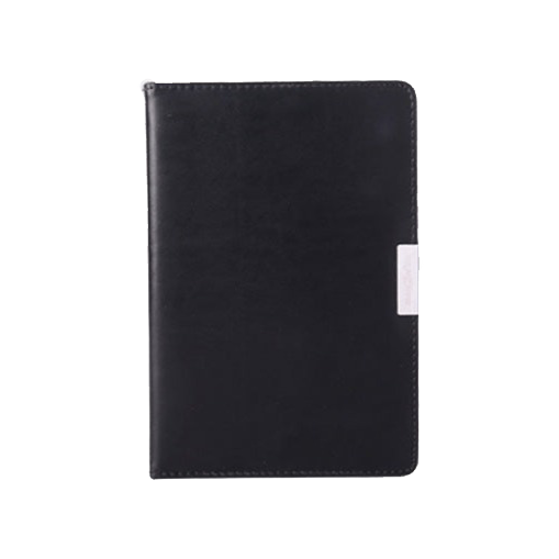 Simple Solid Color Leather Notebook