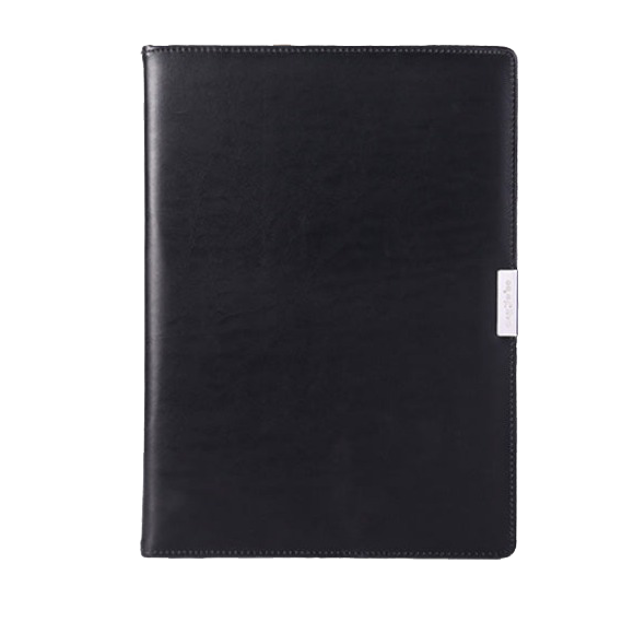 Simple Solid Color Leather Notebook